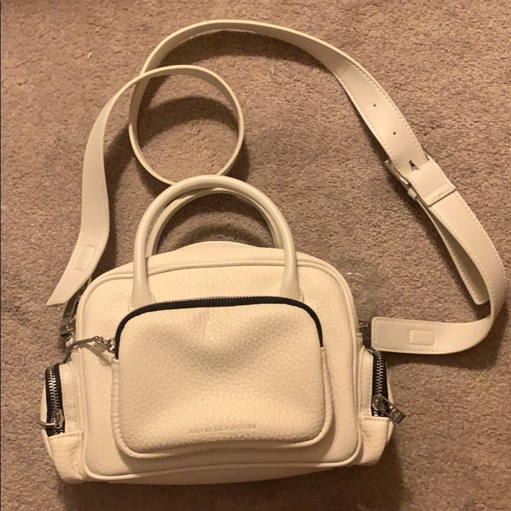 Juicy Couture white purse